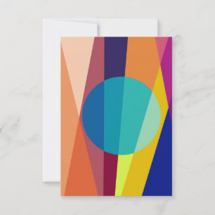 Bauhaus mönster tack kort