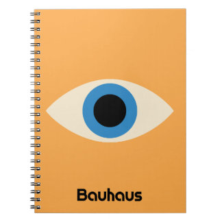 Bauhaus Mystic Eye Design Anteckningsbok