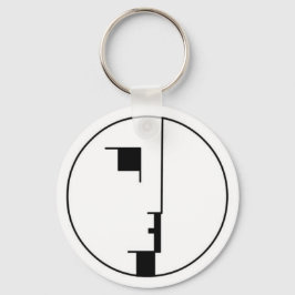 bauhaus-nyckelkedja nyckelring