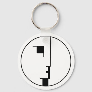 bauhaus-nyckelkedja nyckelring