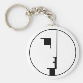bauhaus-nyckelkedja nyckelring