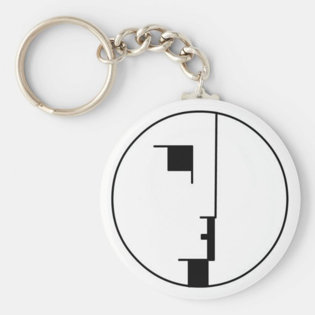 bauhaus-nyckelkedja nyckelring (Framsidan)
