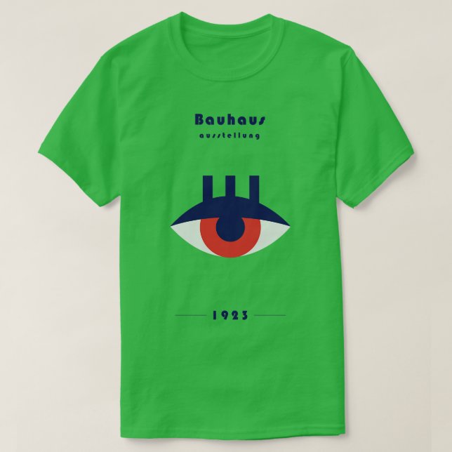 Bauhaus Öga T Shirt (Design framsida)