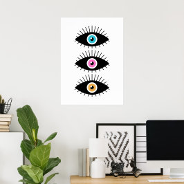Bauhaus Ögon Poster