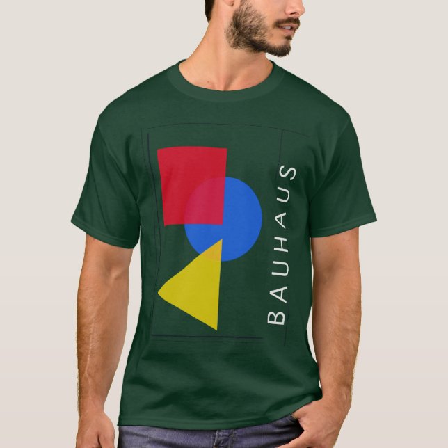 BAUHAUS Oversized 4 T Shirt (Framsida)