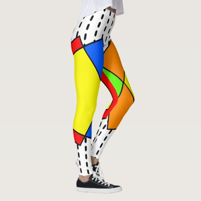 Bauhaus Pentagons Leggings (Höger)
