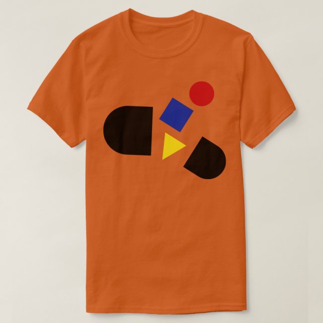 Bauhaus Pill T Shirt (Design framsida)