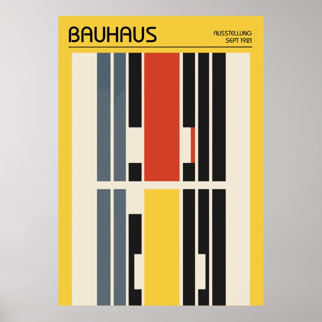 Bauhaus Poster (Framsidan)