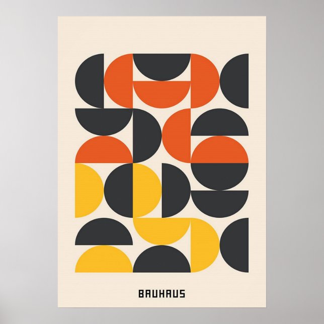 BAUHAUS POSTER (Framsidan)