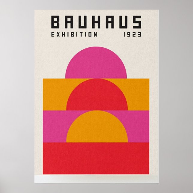 BAUHAUS POSTER (Framsidan)
