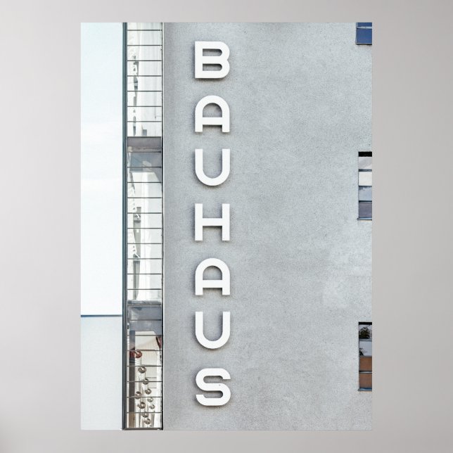 Bauhaus Poster (Framsidan)