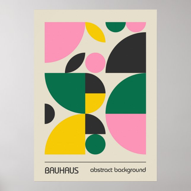 BAUHAUS POSTER (Framsidan)