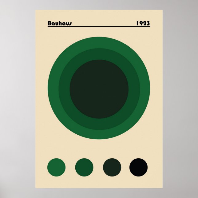 BAUHAUS POSTER (Framsidan)