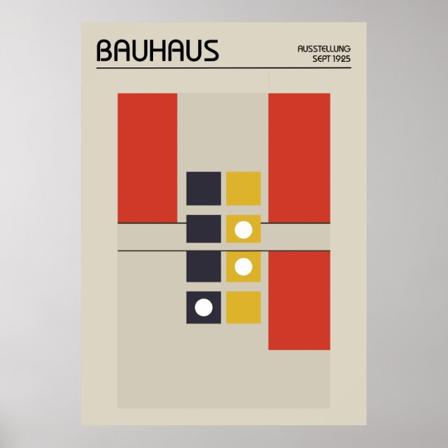Bauhaus Poster (Framsidan)