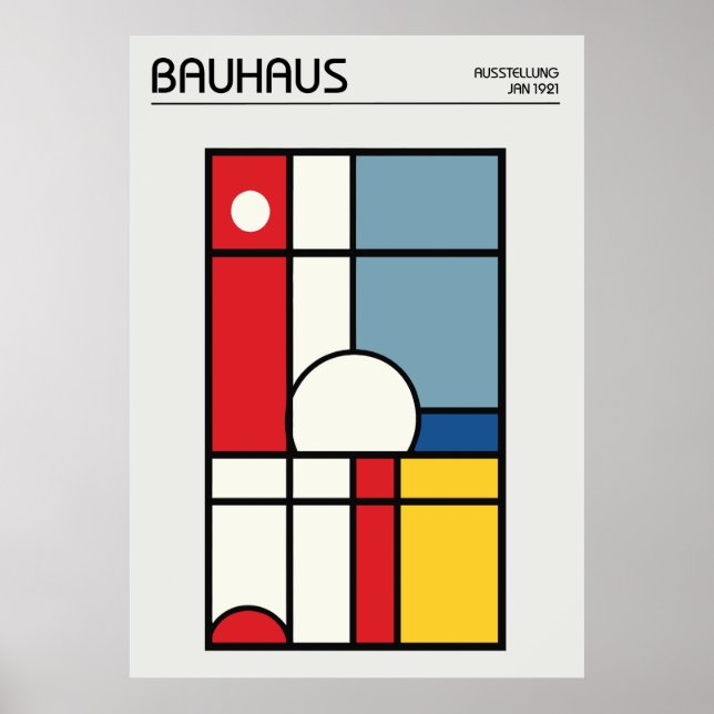 Bauhaus Poster (Framsidan)