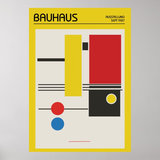 Bauhaus Poster (Framsidan)