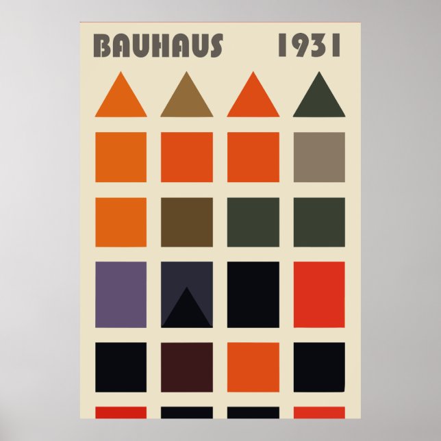 Bauhaus Poster (Framsidan)