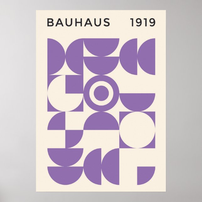 BAUHAUS POSTER (Framsidan)