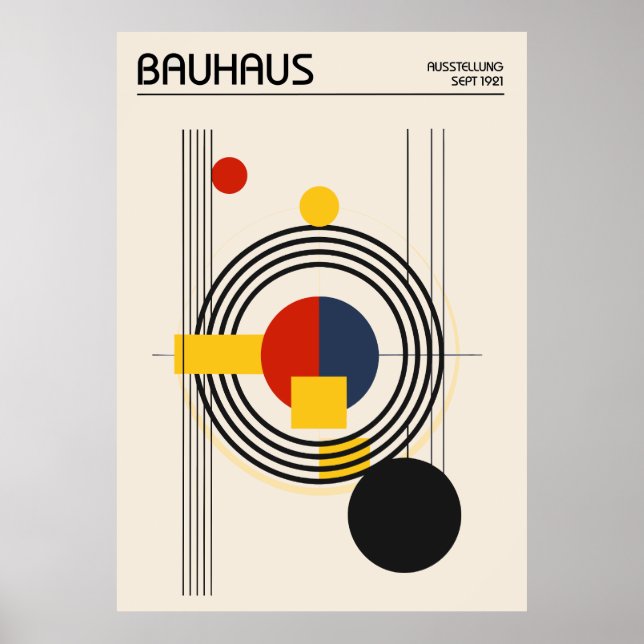 Bauhaus Poster (Framsidan)