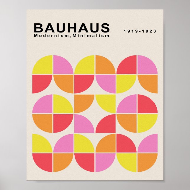 Bauhaus Poster (Framsidan)