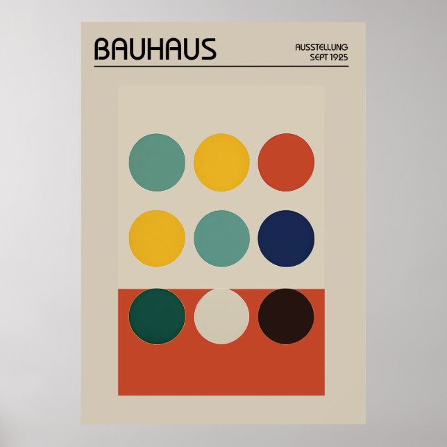 Bauhaus Poster (Framsidan)