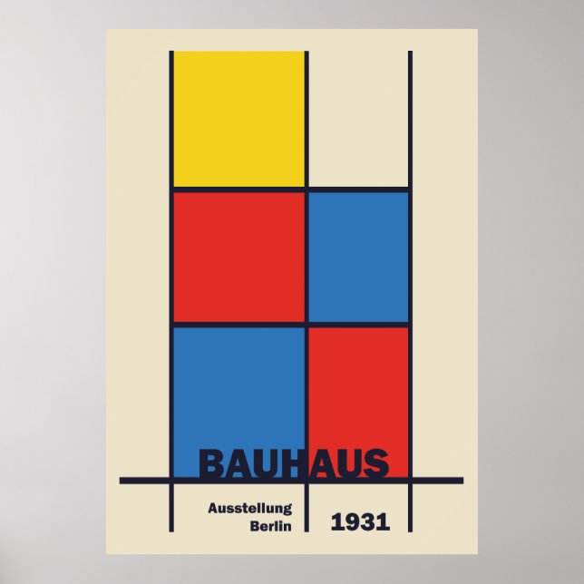Bauhaus Poster (Framsidan)