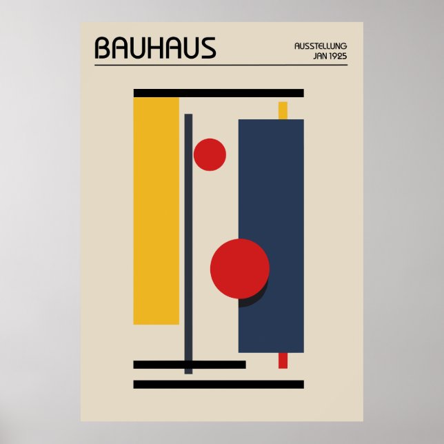 Bauhaus Poster (Framsidan)