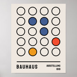 Bauhaus Poster, Bauhaus Ausstellung 1919 B21 Poster