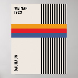 Bauhaus Poster, Bauhaus Exhibition 1923 B30 Poster