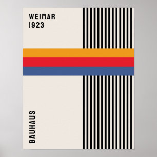 Bauhaus Poster, Bauhaus Exhibition 1923 B30 Poster