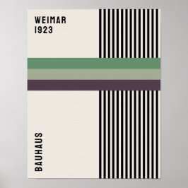 Bauhaus Poster, Bauhaus Exhibition 1923 B32 Poster