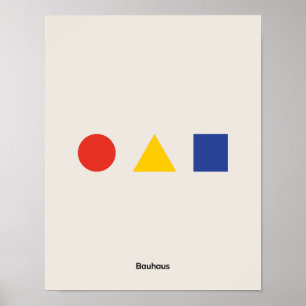 Bauhaus Poster, Bauhaus Exhibition Poster B1