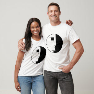 Bauhaus Poster, emblem ansikte T Shirt