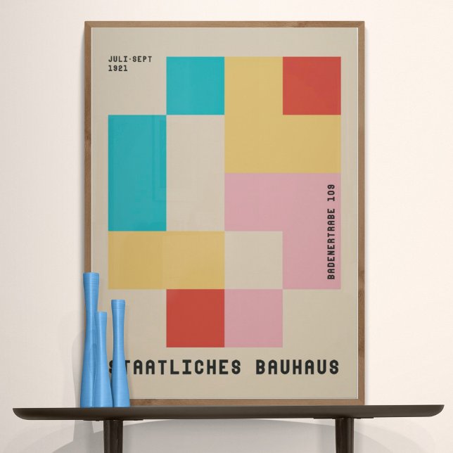 Bauhaus Poster grafikdesign (Skapare uppladdad)