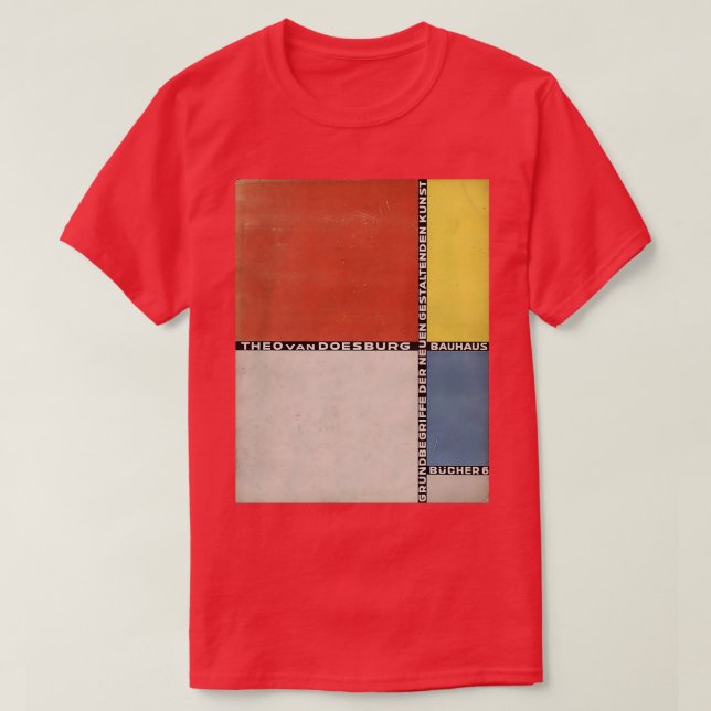 Bauhaus Poster T Shirt (Design framsida)