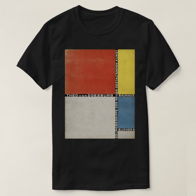 Bauhaus Poster T Shirt (Design framsida)