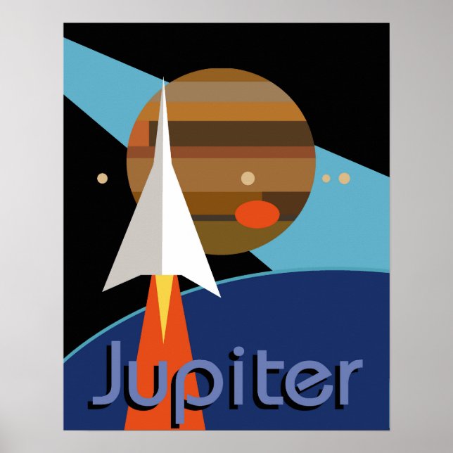 bauhaus raket art deco 200 poster (Framsidan)