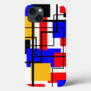 Bauhaus Rectangles och Linjer - White