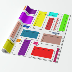 Bauhaus Rectangles Presentpapper