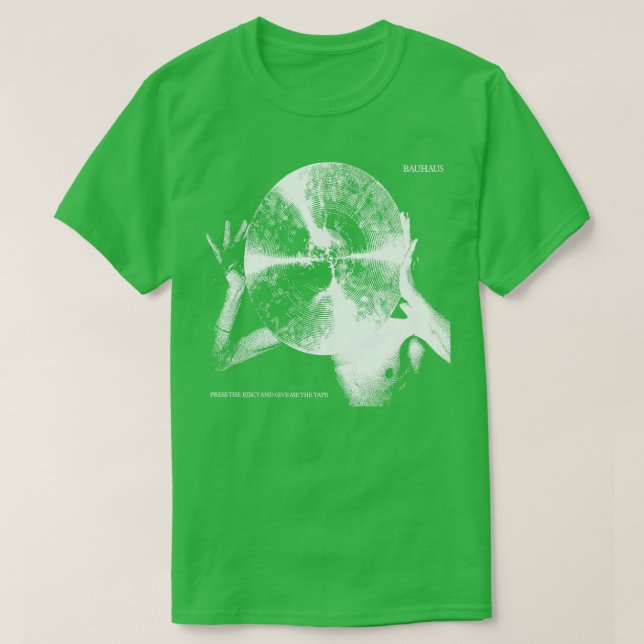 Bauhaus Retro Stil T Shirt (Design framsida)