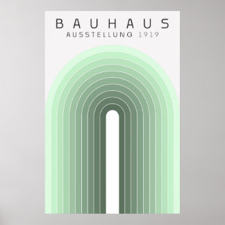 Bauhaus Salgrön Affisch