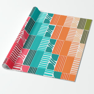 Bauhaus Shapes och Linjer 2 Presentpapper