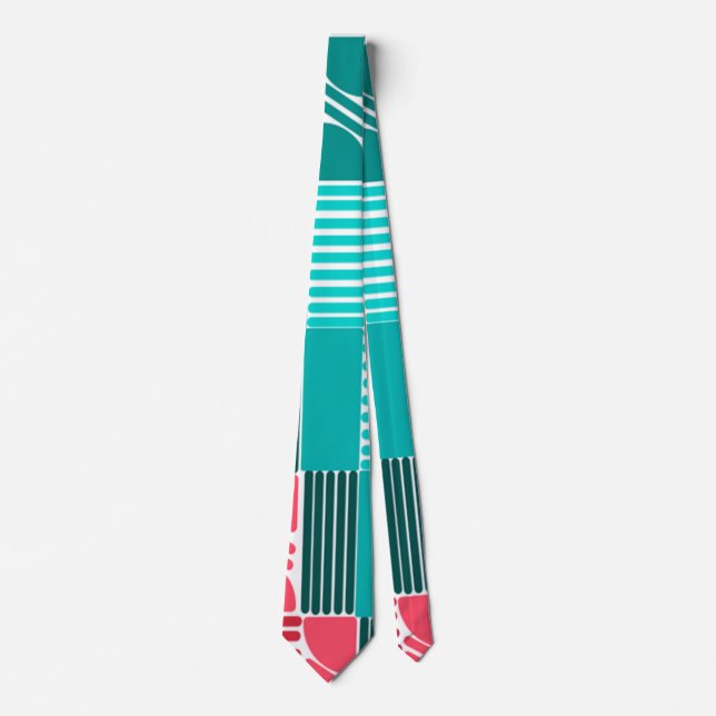 Bauhaus Shapes och Linjer 2 Slips (Framsida)