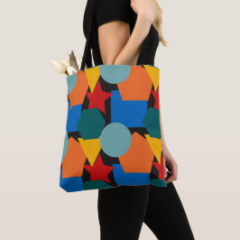 Bauhaus Shapes Tygkasse
