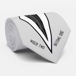 Bauhaus Smoking Bröllop Personlig Slips