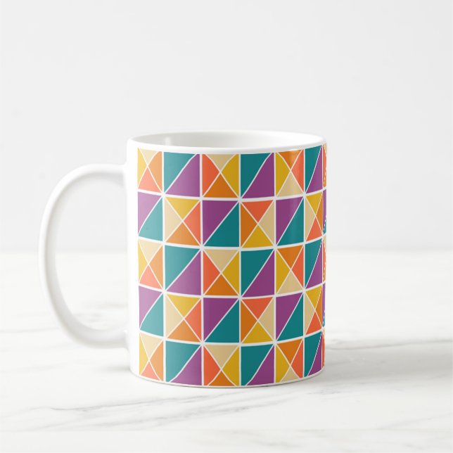 Bauhaus Squares Kaffemugg (Vänster)