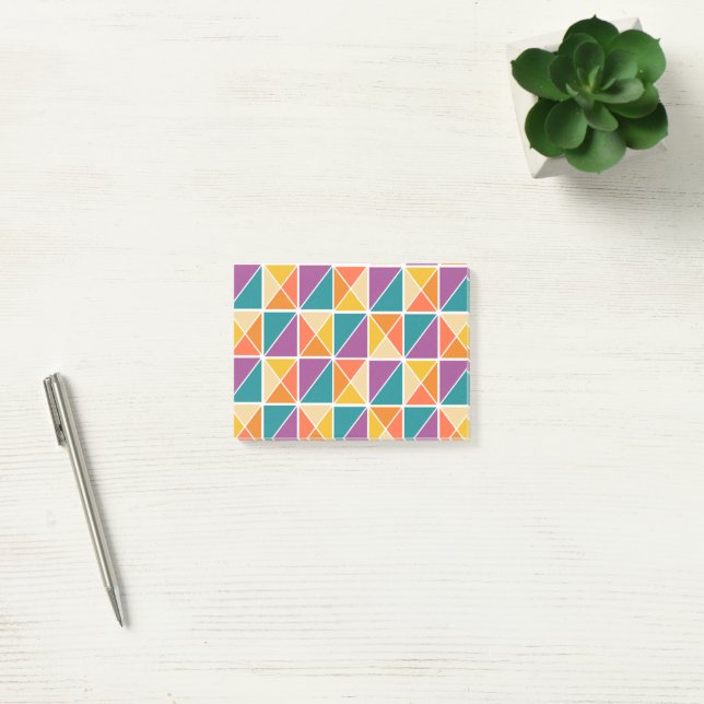 Bauhaus Squares Post-it Block (Kontor)