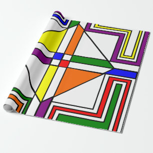 Bauhaus Stached Glass Presentpapper