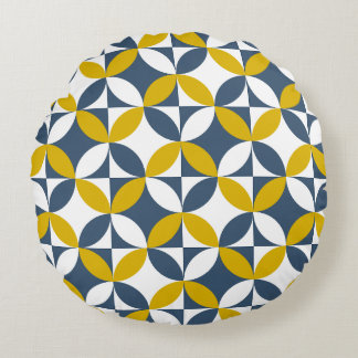 Bauhaus Stil Mid Century Geometric Circles Rund Kudde