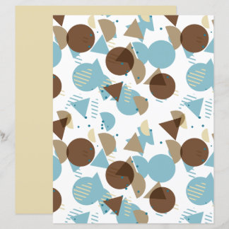 Bauhaus stil mosaik konst mönster scrapbook papper